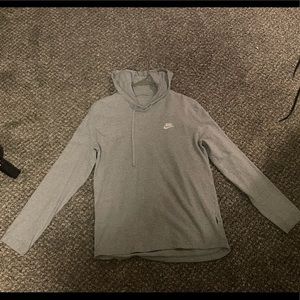 Light Weight Grey Nike Hoodie